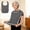 Gris, variante sur Czzoypi Bavoir Imperméable pour Adulte, Bavoir Réutilisable pour Aînés avec Bretelles Ajustables, Foulard de Repas Digne pour Soins aux Aînés Aide aux Repas Réadaptation Soins Infirmiers Maison, Rouge