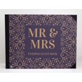 thumbnail image 3 of Darling Souvenir Purple Leaves Printed Wedding Guest Book Hardbound Cover Sign In Book Registry Scrapbook-9 x 12 Inches, 3 of 5