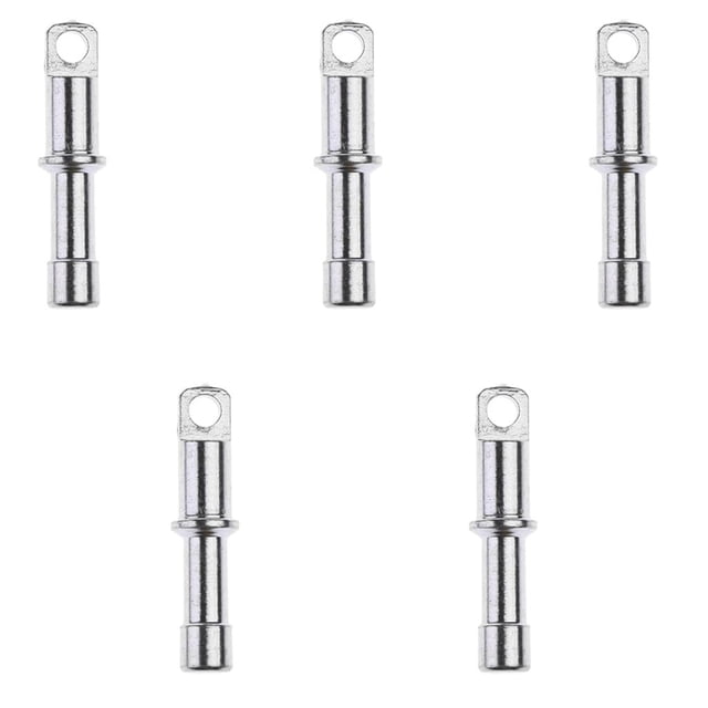 5 Pcs Pièces de Rechange Embouts de Mât de Tente Tiges Accessoires de Remplacement 11 mm pour 11 mm. un Ensemble de Cinq Embouts de Mât de Tente en Alliage d'Aluminium, Compatibles avec des Mât de Tente de 11 mm. Chaque Embout Présente une Conception durable et Légère avec un Trou pour Enfiler des Cordons de Choc, Idéal pour Réparer Ou Remplacer des Mât de Tente Cassés. les Dimensions Sont d'Environ 3,4 x 0,96 cm (1,34 x 0,38 Pouces).