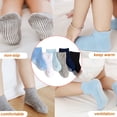 thumbnail image 1 of 6 Pieces Kids Stockings Socks with Nice Elasticity Comfortable Wearing Simple Style Good Craftsmanship Hose Keep Crawing medium boy 8-10, 1 of 6
