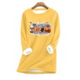 thumbnail image 1 of Costumes d'Halloween Aguichant pour Femmes Mode Décontractée Blouses et Chemises à Manches Longues à Col Rond Hauts pour Dames en Liquidation, 1 of 3