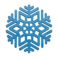 thumbnail image 2 of Snowflake Dining Table Mats Heat Insulating Mats Geometric Snowflake Mats Bowl Mats Kitchen Hollow Out Saucer, 2 of 6