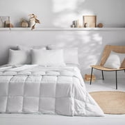 Bouclair White Microgel Duvet King