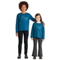thumbnail image 3 of George Girls' Graphic Long Sleeve Tee, 3 of 6