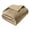 Café, variante sur Couverture en Flanelle Réversible pour Animaux de Compagnie pour Lit, Sofa et Camping, Douce, Lavable, Anti-Déversement, Jeté pour Couples et Familles