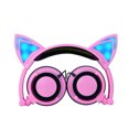 thumbnail image 1 of pitrice Écouteurs Oreilles de Chat 3.5mm Casque de Jeu pour Cellulaire PC Ordinateur Portable, 1 of 1