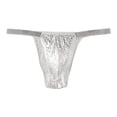 thumbnail image 1 of Penkiiy String Transparent pour Hommes g-Strings Bikini sous-Vêtements en Maille Transparente String pour Homme G Blanc, 1 of 1