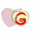 thumbnail image 1 of G Alphabet Orange Fruit Mignon Modèle Miroir Voyage Sac à Main Maquillage Coeur Rose, 1 of 4