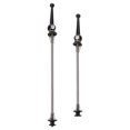 thumbnail image 1 of 1 Paire de Brochettes de Moyeu de Roue de Vélo en Alliage de Titane Brochettes à Dégagement Rapide pour Vélos, 1 of 7