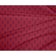 thumbnail image 4 of oneOone Polyester Lycra Fabric Argyle Style Ikat Printed Craft Fabric BTY 56 Inch Wide, 4 of 4