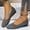Grey, variant on Cameland Comfortable Women's Shoes Ladies Leisure Spring New Slip-on Shallow Mouth Flat Round Head Suede Women's Shoes Low Heel Leisure Work Shoes