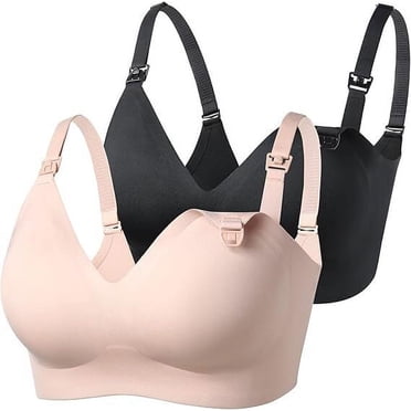 Momcozy Soutiens-gorge d'Allaitement pour l'Allaitement, Soutien-Gorge de Maternité Sans Coutures Ultra Confort, Forme Naturelle, Soutien-Gorge Léger de Grossesse pour Dormir