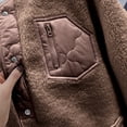 thumbnail image 4 of LSLJS Women Warm Pocket Coat Long Jacket Winter Sleeve Down Parkas, 4 of 5