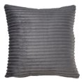 thumbnail image 1 of Saro Lifestyle 189.GY18SC 18 in. Faux Rabbit Fur Throw Pillow Cover, Gray, 1 of 1