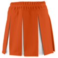thumbnail image 3 of Jupe Liberty pour Femmes L Orange/blanc, 3 of 4