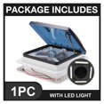 thumbnail image 2 of 12 V RV Ventilation Fan Exhaust Fan Caravan Accessories Manual Control Roof Mounted For RV Motorhome Trailer, 2 of 7