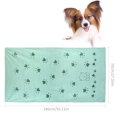 thumbnail image 2 of Pet Towel Paw Design Ultra-absorbent Multi-purpose Dog Towel Dog Bath Towel, 2 of 10