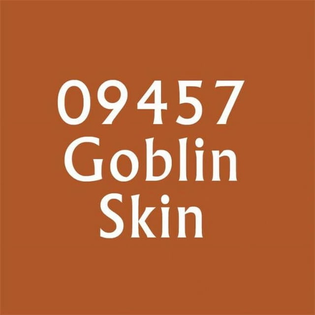 Reaper Miniatures REM09457 Bones Master Series Acrylic Paint, Goblin Skin