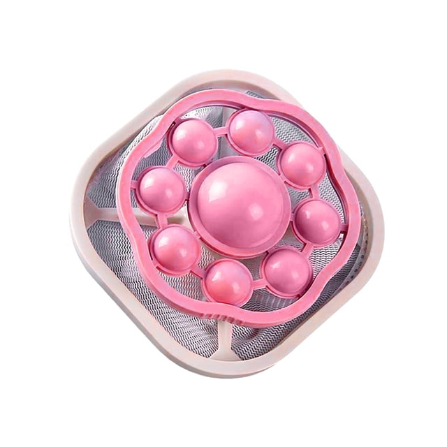 Attrape-peluches Flottant en Maille Filtrante pour Enlever les Poils pour Laveuse, Attrape-Poils pour Laveuse, Attrape-Peluches Réutilisable pour Lessive, Chien, Chat, Animal de Compagnie, Enlève-Poils pour Lessive, Passoire d'Angle, Cuisine