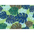thumbnail image 1 of Ahgly Tapis Rectangulaire Lavable en Machine Intérieur Vert Algue, 2 Pieds x 4 Pieds, 1 of 7