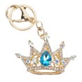 thumbnail image 3 of Women Keychain Cute Bling  Rhinestone Crown Shaped Keychain Alloy Pendant Female Keychain For Bag Key Phone Car Accessories, 3 of 8