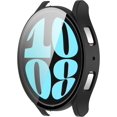 thumbnail image 1 of GFDYREE Compatible with Samsung Galaxy Watch 6 40mm / Watch 6 44mm Case, Full Coverage Screen Protector Hard PC Tempered Glass Anti-Scratch Bumper Shell Protective Cover for Galaxy Watch 6 4, 1 of 6
