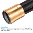 thumbnail image 5 of Unique Bargains 11.5mm Dia Plastic Fishing Rod End Cup Protector, 5 Pack, 5 of 5