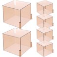 thumbnail image 1 of SHOWERORO 6Pcs Plastic Drawer Organizer Divider for Home Vanity Closet Socks and Sundries Storage, 1 of 7
