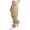 Khaki, variant on Ltctricy Women's Cargo Pants Elastic High Waisted Wide Leg Travel Hiking Pants Loose Fit Casual Trousers with Pockets(Gray,XX-Large)