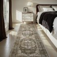 thumbnail image 4 of -Runner Rug X Rugs for Living Room- Machine Washable Rug-Soft Living Room Rug-Vintage Non Slip Carpet-Rugs for Bedrooms Dining Office, 4 of 7
