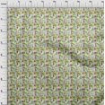 thumbnail image 5 of oneOone Rayon Light Green Fabric Abstract Floral Craft Projects Decor Fabric Printed By The Yard 56 Inch Wide, 5 of 5