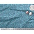 thumbnail image 2 of Soimoi Viscose Chiffon Fabric Cross Sign,Triangle & Toucan Bird Decor Fabric Printed Yard 42 Inch Wide, 2 of 3