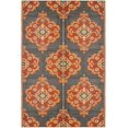 thumbnail image 1 of BalajeesUSA Recycled Outdoor Plastic Patio Rugs Clearance Waterproof RV Camper Rug Large Reversible mats 6'x9' Orange, Lt Yellow, Lt Grey, Black 576, 1 of 4