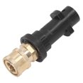 thumbnail image 4 of Adaptateur de Raccordement de Tuyau Haute Pression, Structure Compacte Robuste Adaptateur de Série 1/4 Po Eau K Multifonctions pour Cour, 4 of 8
