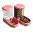 thumbnail image 1 of RRJ Automatic Pet Feeder And Water Dispenser Set For Dogs Cats, Programmable Timed Food Dispenser, Large Capacity Waterer For Small Medium Large Pets, Pet Supplies For Home Travel, 1 of 3