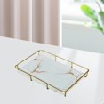 thumbnail image 3 of justharion Storage Rack Multi-layer Storage Box Perfume Jewellery Container Basket L Single Layer White, 3 of 8