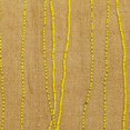 thumbnail image 3 of The HomeCentric Custom Cushion Cover, Yellow Throw Pillow Covers, Pack of 2, 24x24 inch (60x60 cm) Burlap Beaded Throw Pillows For Couch, Abstract Pattern Modern Style Easter - Yellow Sherbet, 3 of 4