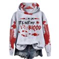 thumbnail image 1 of WEAIXIMIUNG Sweat-Shirt Camouflage pour Femmes Imprimé Décontracté Ample à Capuche, 1 of 4