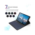 thumbnail image 3 of Backlit Bluetooth Keyboard Case for Lenovo Tab M10 Plus 3rd Gen 10.6 Inch 2022 with Pencil Holder, Wireless Detachable Keyboard Cover, 3 of 7