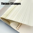 thumbnail image 4 of Tyidzon A5 Horizontal Thickened Coil Notebook Excerpt Colorful Plastic Cover Student Notebook Quality Writing Paper No Additive, Back to School Supplies, 4 of 6
