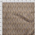 thumbnail image 4 of oneOone Velvet Light Brown Fabric African Sewing Material Print Fabric By The Yard 58 Inch Wide, 4 of 4