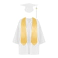 thumbnail image 1 of RXIRUCGD Ensemble de Costume de Performance de Graduation pour Enfants à Manches Longues et Filles Blouses Col Rond Ensembles (Blanc, Taille : 3 Ans), 1 of 2