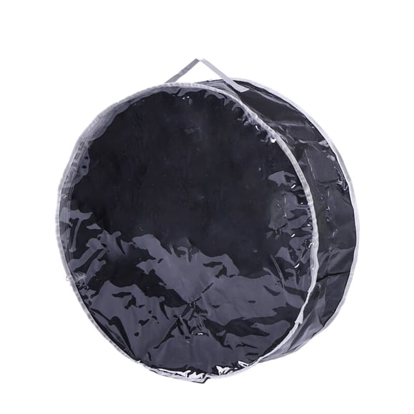 SUTENGDA Coffres de Rangement Liquidation Sac de Rangement pour Couronne de Noël - Contenant de Guirlandes pour les Fêtes avec Fenêtre Transparente - Tissu Résistant aux Déchirures Rangement pour la Maison