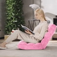 thumbnail image 3 of Costway Chaise de Sol Réglable à 14 Positions, Chaise de Jeu Paresseuse Pliante avec Coussin, 3 of 8