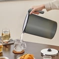thumbnail image 4 of Plastic Pitcher, 2L Iced Water Jug with Lid and Handle,Shatterproof Heat Resistance Infusion Pitcher for Cold Water,Flavor-Infused Beverage & Iced Tea, 4 of 6