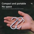 thumbnail image 3 of Stainless Steel S Shape Hooks Anti-rust and Fine Workmanship Suitable for Car Headrests Bikes, 3 of 7