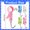 Pink 5, variant on Stainless Hooks Double Clip for Kitchenware Pots Utensils Plants Towels Gardening Tools Clothes Non Slip Grip Hanging Organization Portable Multi Purpose Holder, 4 Clips