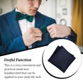 thumbnail image 2 of Male Handkerchief Supple Hand-made Hand Towel Business Embroidery Pattern Small Wedding Party Suit Embroidery Pattern Pocket Square for Shopping Style 16, 2 of 7