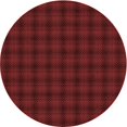 thumbnail image 1 of Ahgly Company Tapis de Zone Carré Transitionnel Lavable en Machine, Rouge Bordeaux, 3 Pieds Carré, 1 of 7