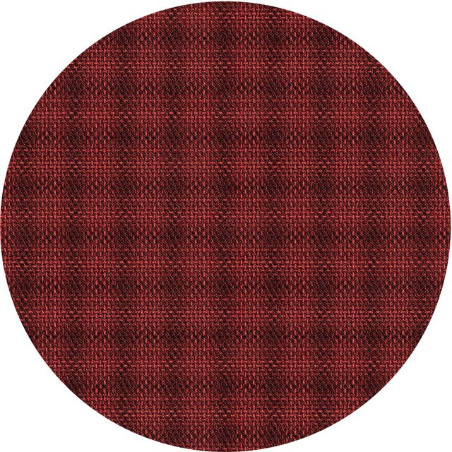 Ahgly Company Tapis de Zone Carré Transitionnel Lavable en Machine, Rouge Bordeaux, 3 Pieds Carré